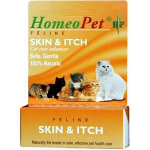 15 mL Homeopet Feline Skin & Itch - Supplements